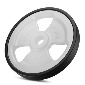 Revêtement en caoutchouc Tri-grip pour les plaques de poids 5 kg MW-GUMA5 - Marbo Sport