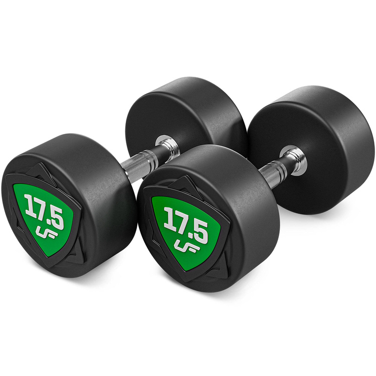 Jeu d'haltères en polyuréthane 2,5-25kg (par incréments de 2,5 kg) 275 kg - UpForm
