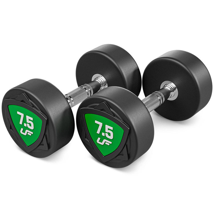 Jeu d'haltères en polyuréthane 2,5-25kg (par incréments de 2,5 kg) 275 kg - UpForm