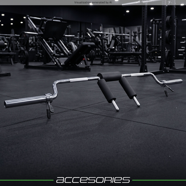 Barre olympique EZ pour squats - UpForm
