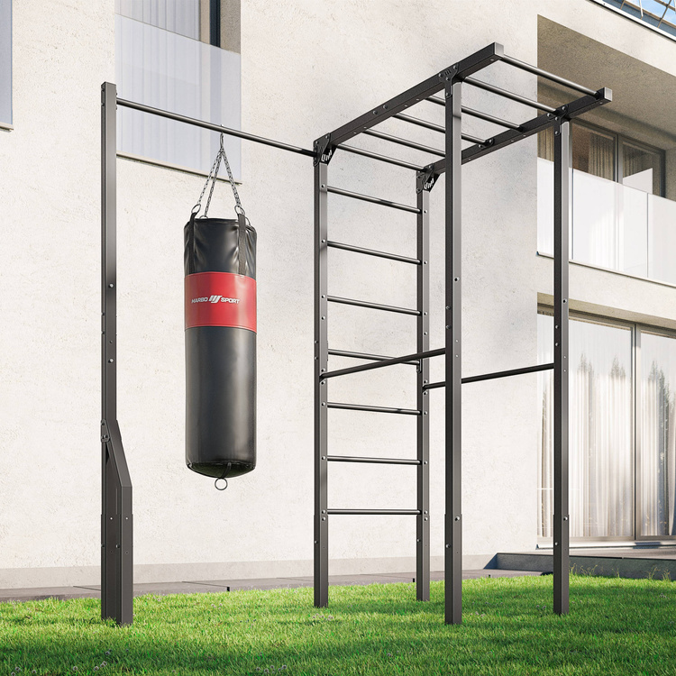 Espalier et Barre de Traction Extérieure avec Support Sac MO-Z4 - Marbo Sport