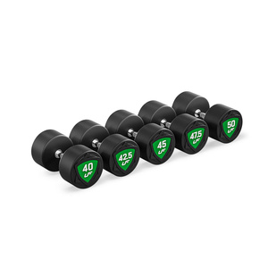 Jeu d'haltères en polyuréthane 40-50 kg (par incréments de 2,5 kg) 450 kg - UpForm