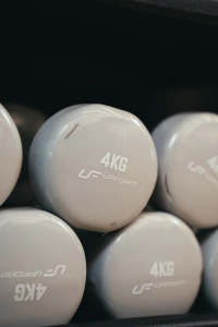 Haltère en vinyle 4 kg - UpForm