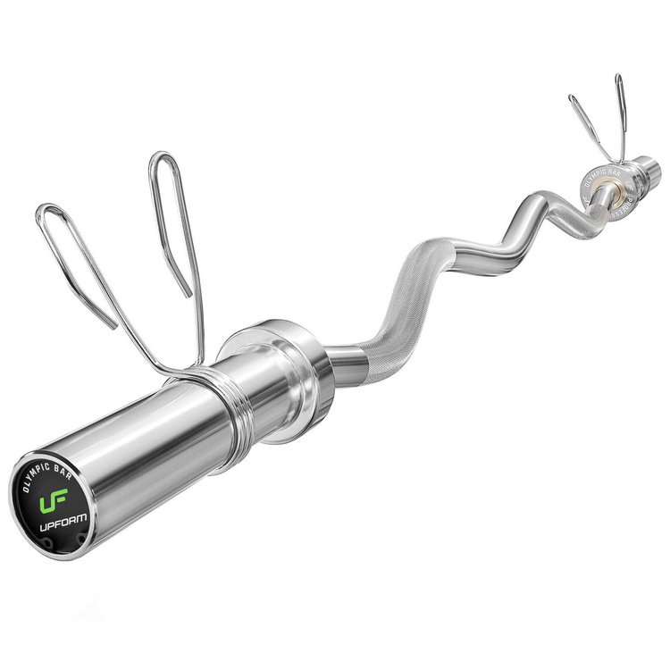 Barre EZ Curl Olympique 120 cm UF-G120L-OLI-CH - UpForm