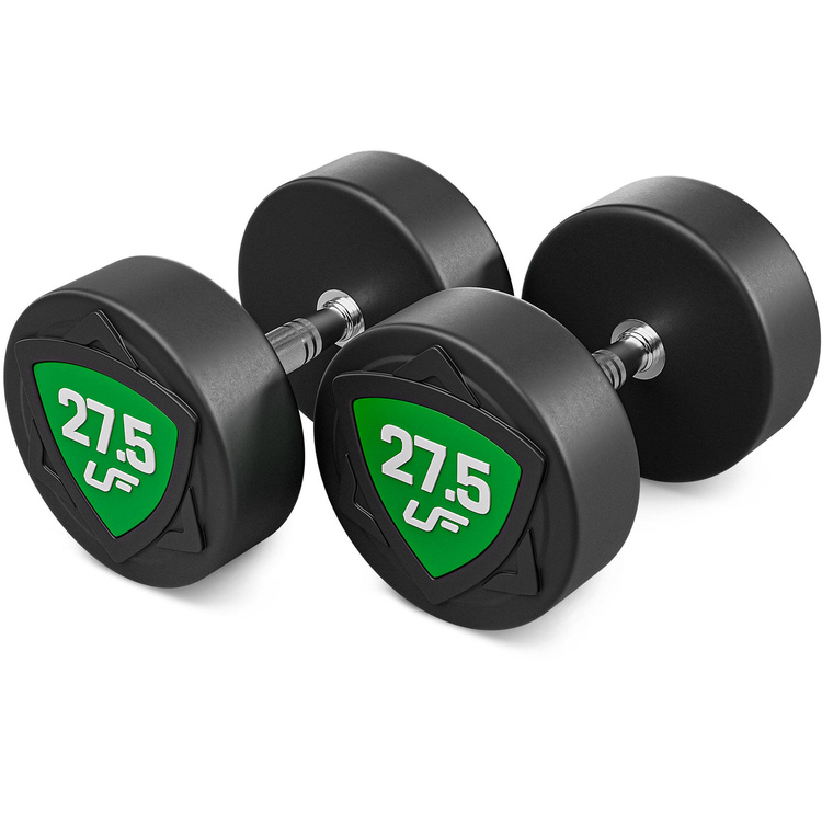 Jeu d'haltères en polyuréthane 27,5-37,5kg (par incréments de 2,5 kg) 325 kg - UpForm