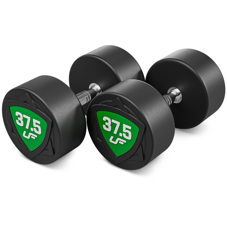 Jeu d'haltères en polyuréthane 27,5-37,5kg (par incréments de 2,5 kg) 325 kg - UpForm