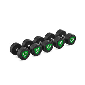 Jeu d'haltères en polyuréthane 27,5-37,5kg (par incréments de 2,5 kg) 325 kg - UpForm