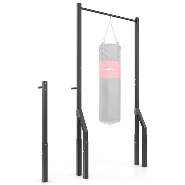 Barre de Traction Extérieure avec Support Sac et Dips Courtes MO-Z3 - Marbo Sport